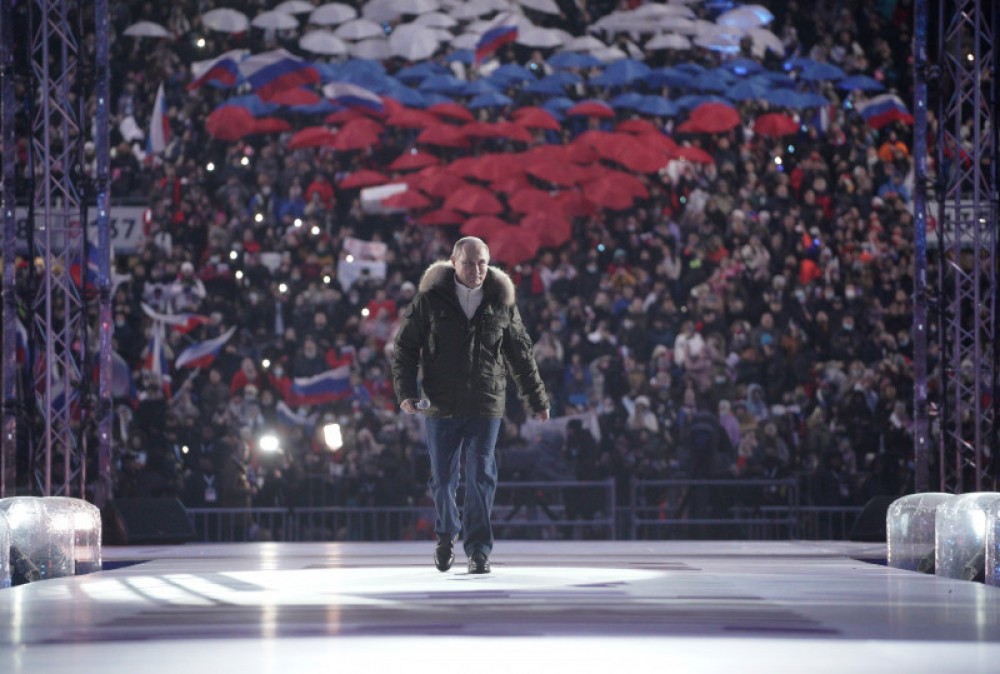 Putin susține că Peninsula Crimeea „va rămâne pentru totdeauna o parte a Rusiei”